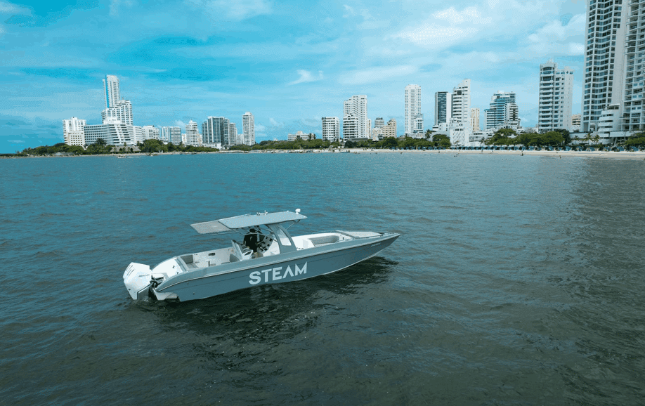 alquiler de lanchas para las islas del rosario - lancha steam
