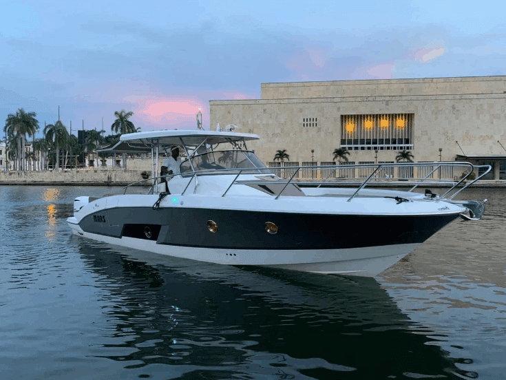 alquiler de mini yate en cartagena de indias - mini yate mars